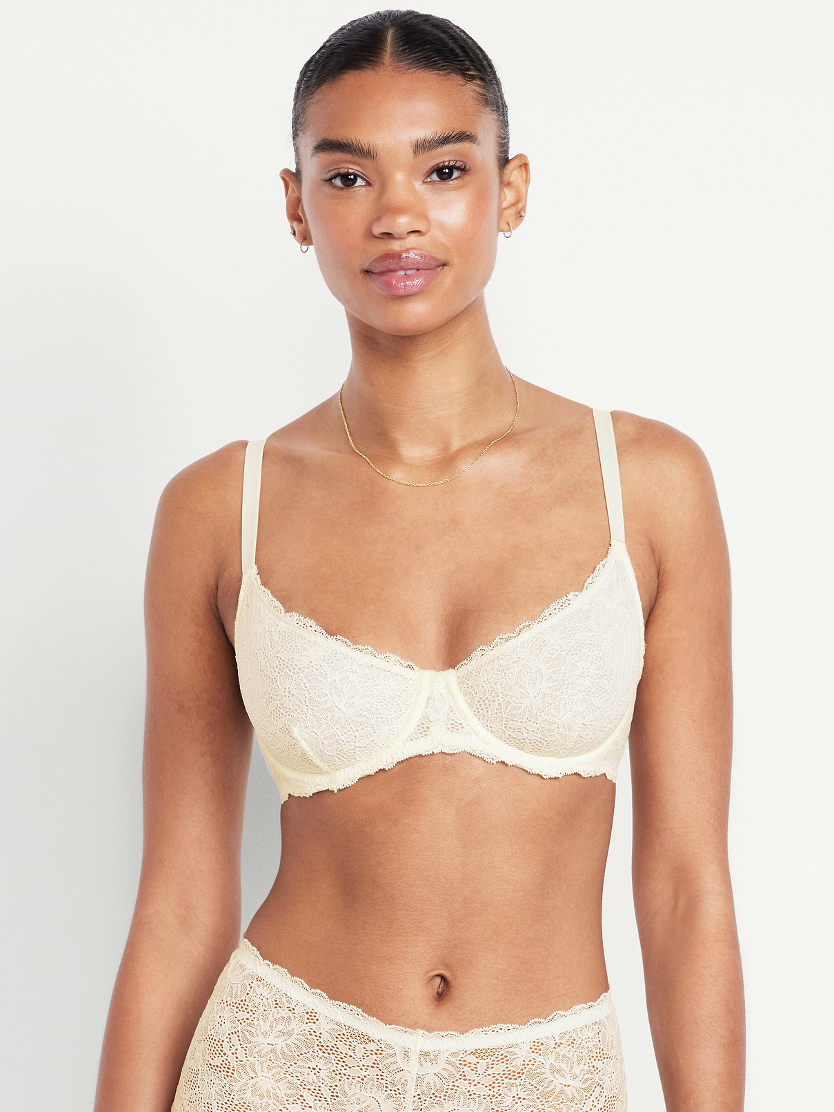 Image number 1 showing, Lace Balconette Bra