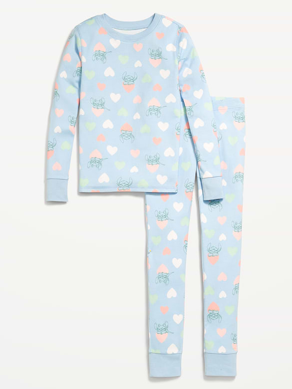 Disney© Lilo & Stitch Snug-Fit Graphic Pajama Set for Girls