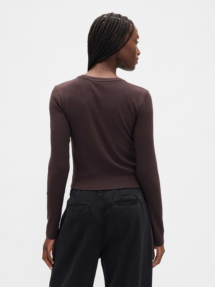 Image number 3 showing, Modern Crop T-Shirt