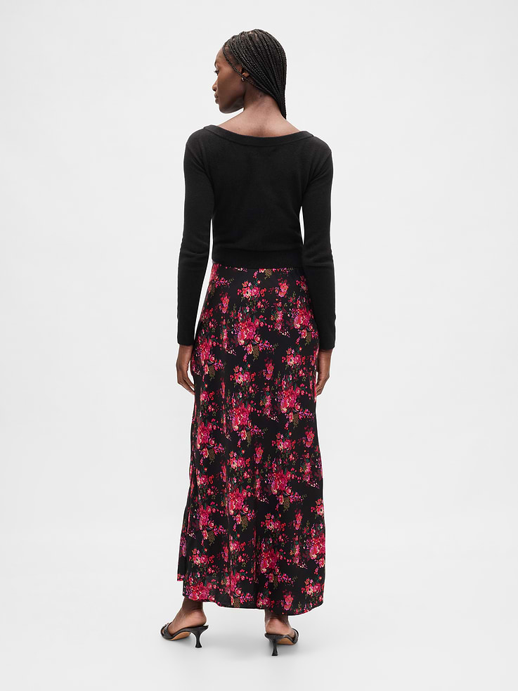 Image 2 of 5, Maxi Slip Skirt