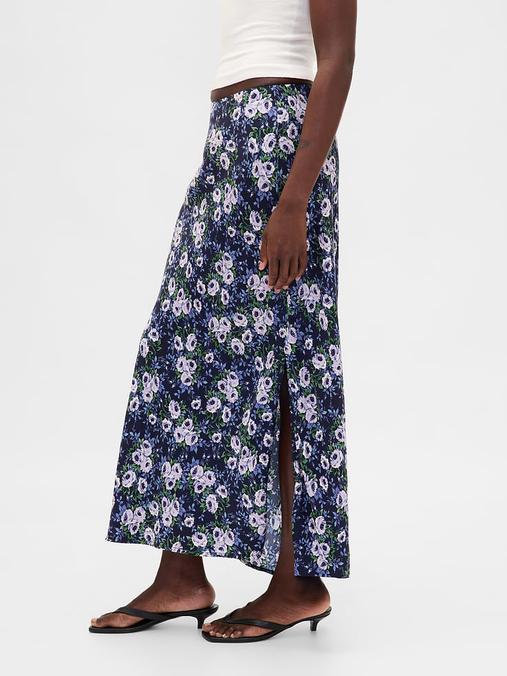 Image number 3 showing, Maxi Slip Skirt