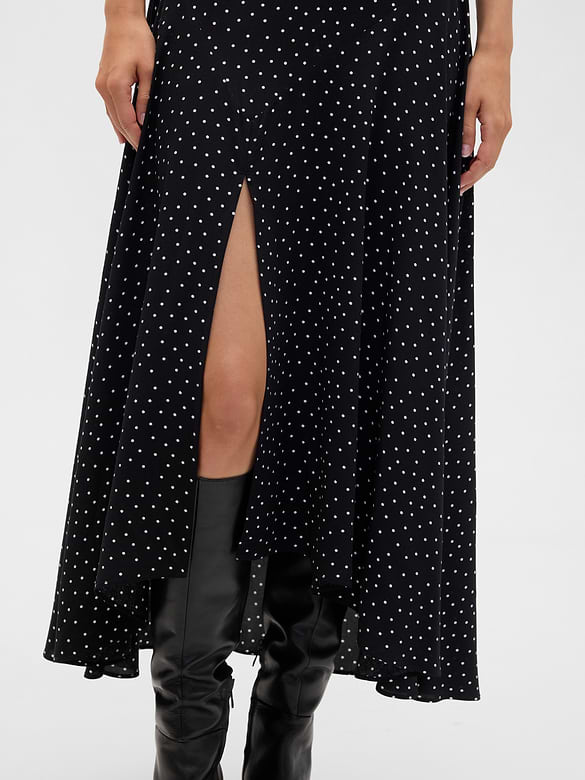 Seamed Midi Skirt