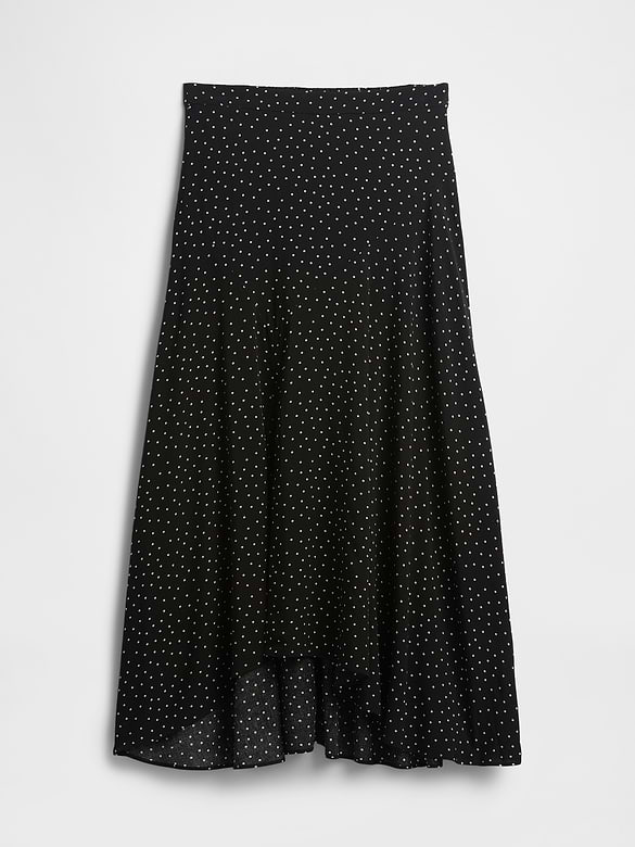 Seamed Midi Skirt
