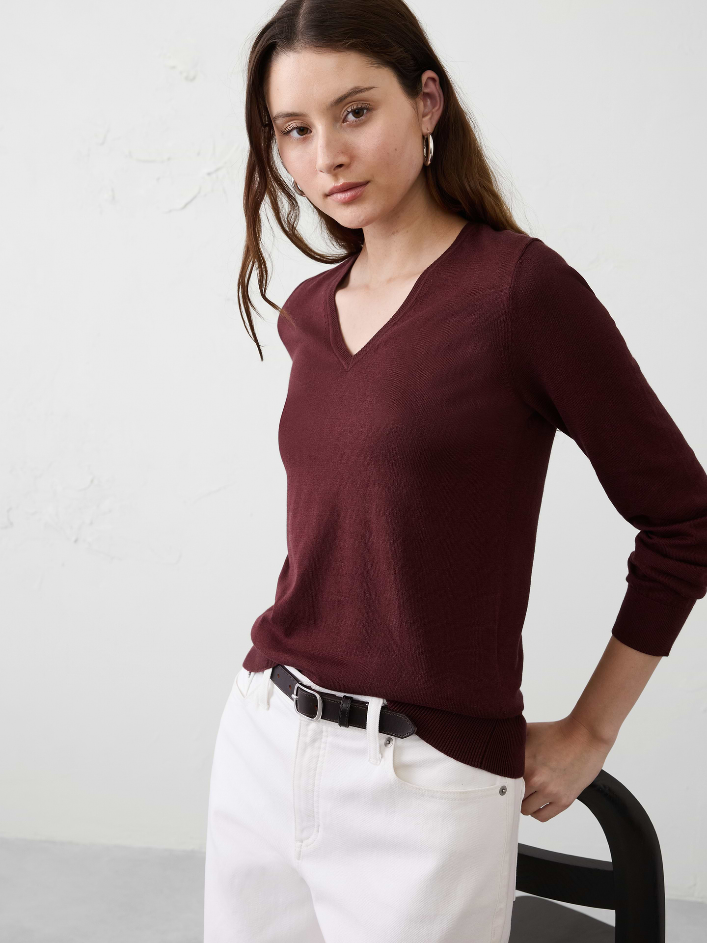 Image number 6 showing, Forever V-Neck Sweater