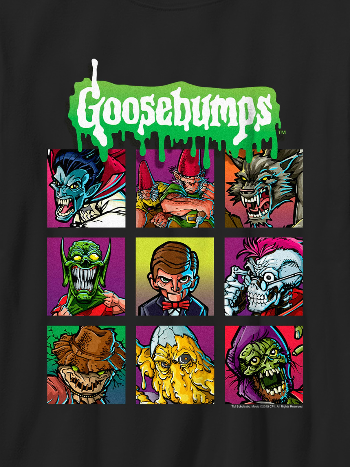Image number 2 showing, Goosebumps Gender-Neutral Graphic T-Shirt for Kids