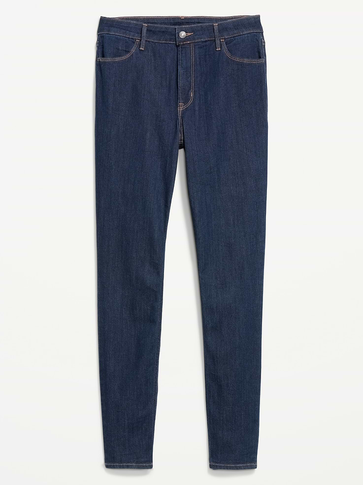 Image number 5 showing, High-Waisted Wow Super-Skinny Jeans