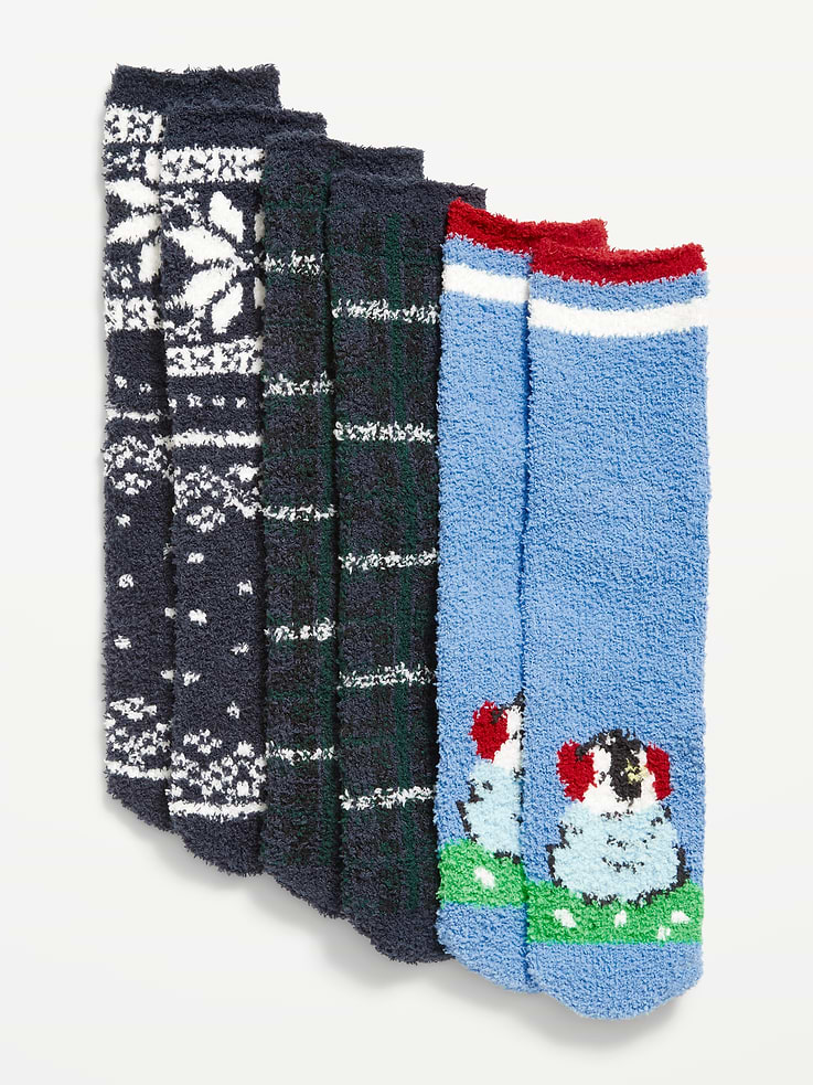 Image number 1 showing, 3-Pack Cozy Socks for Men