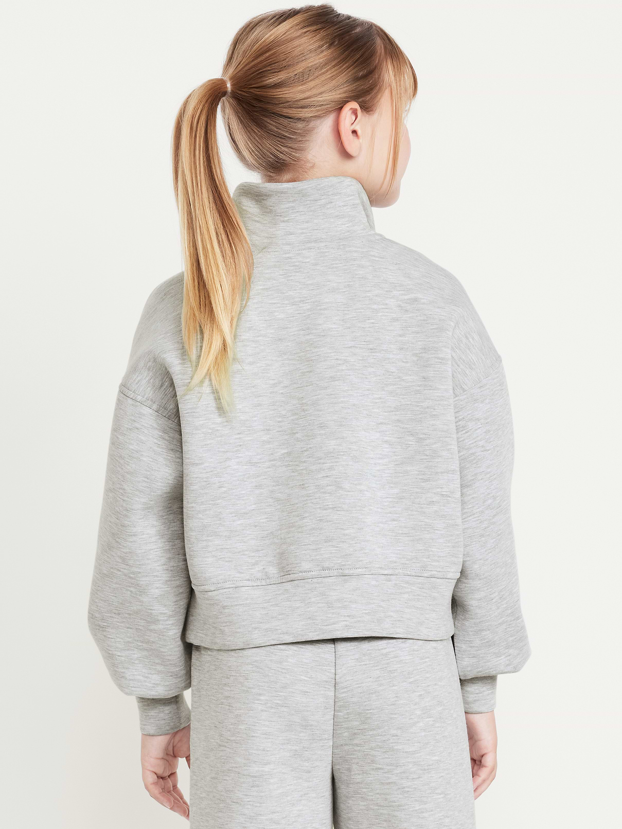 Image number 2 showing, Bounce Fleece Half-Zip Pullover Sweatshirt for Girls