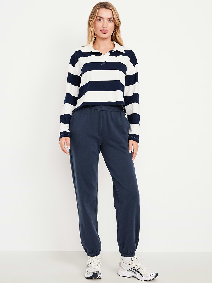Image number 1 showing, High-Waisted SoComfy Jogger Sweatpants