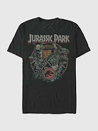 Image number 1 showing, Jurassic Park Gate Circle Graphic T-Shirt