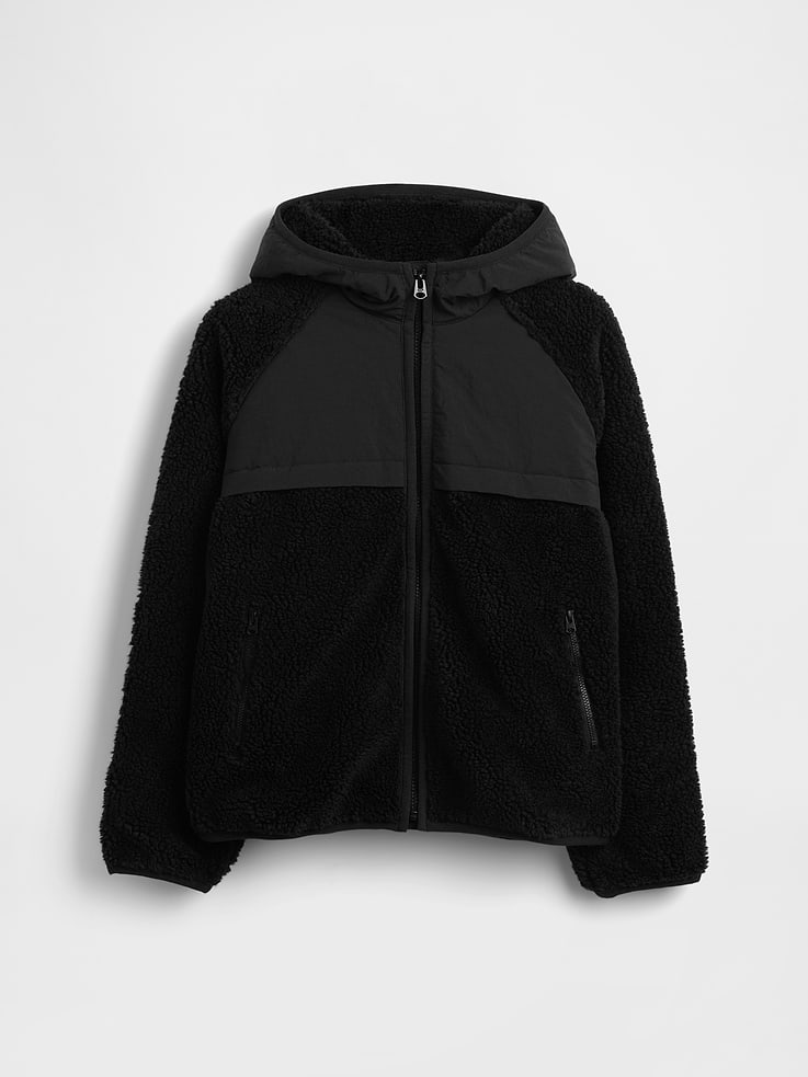 Image number 2 showing, Kids Sherpa Jacket