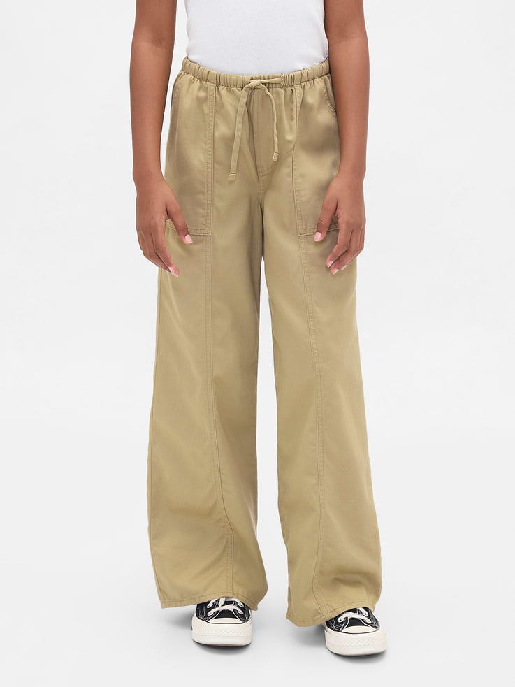 Image number 3 showing, Kids Uniform Easy Wide-Leg Pants