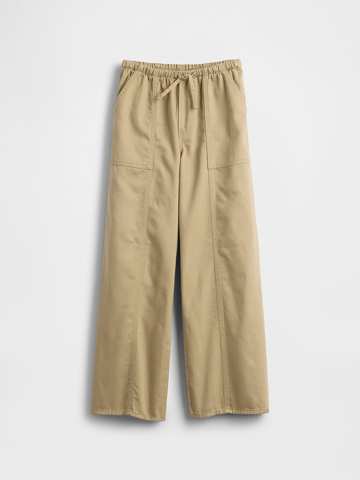 Image number 2 showing, Kids Uniform Easy Wide-Leg Pants