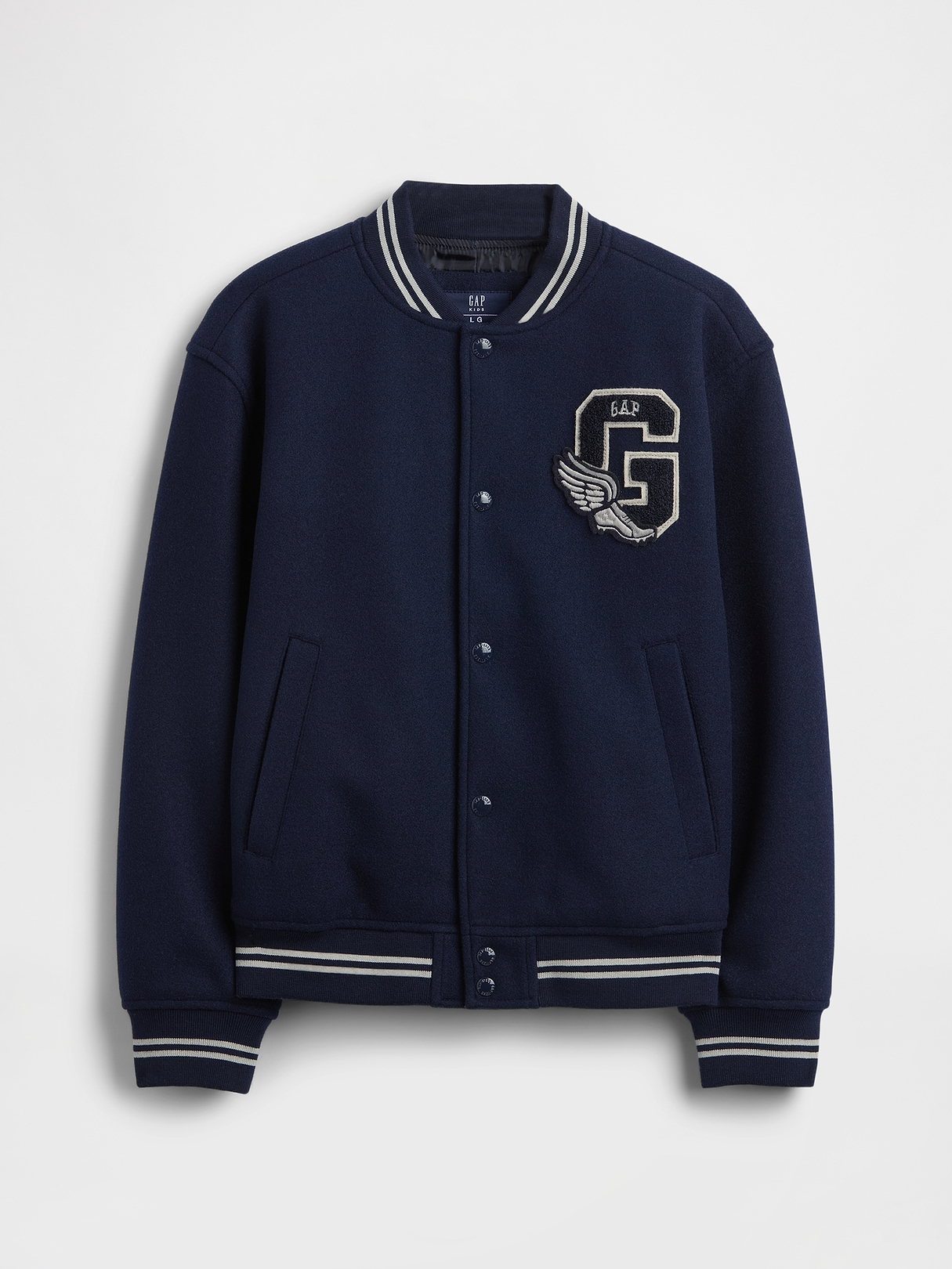 Kids Varsity Logo Bomber Jacket | Gap