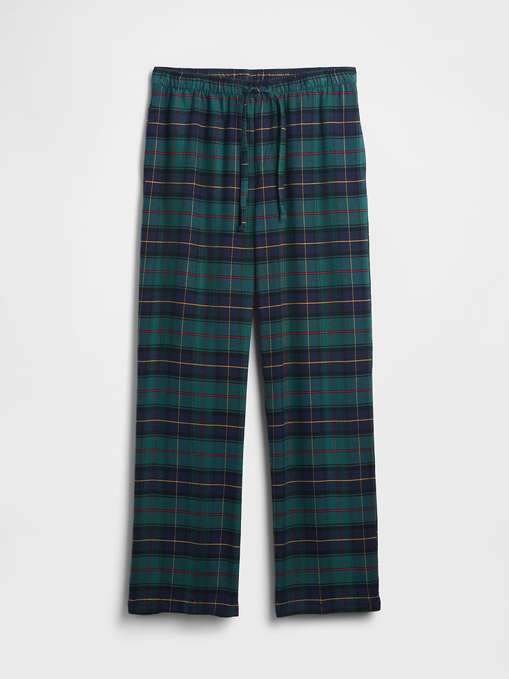 Image 4 of 4, Flannel Pull-On PJ Pants