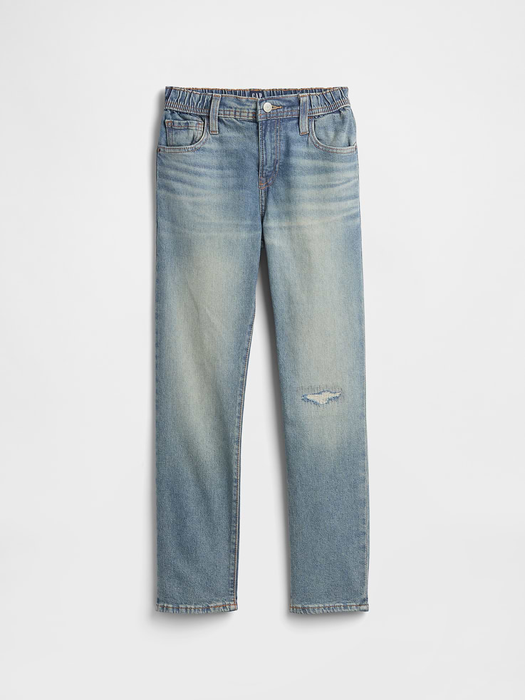 Image number 1 showing, Kids Distressed Original Straight Jeans