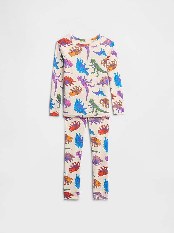 Kids & babyGap 100% Organic Cotton Dino PJ Set