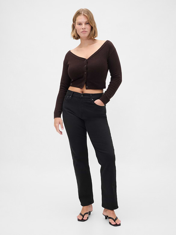 High Rise '90s Slim Straight Jeans