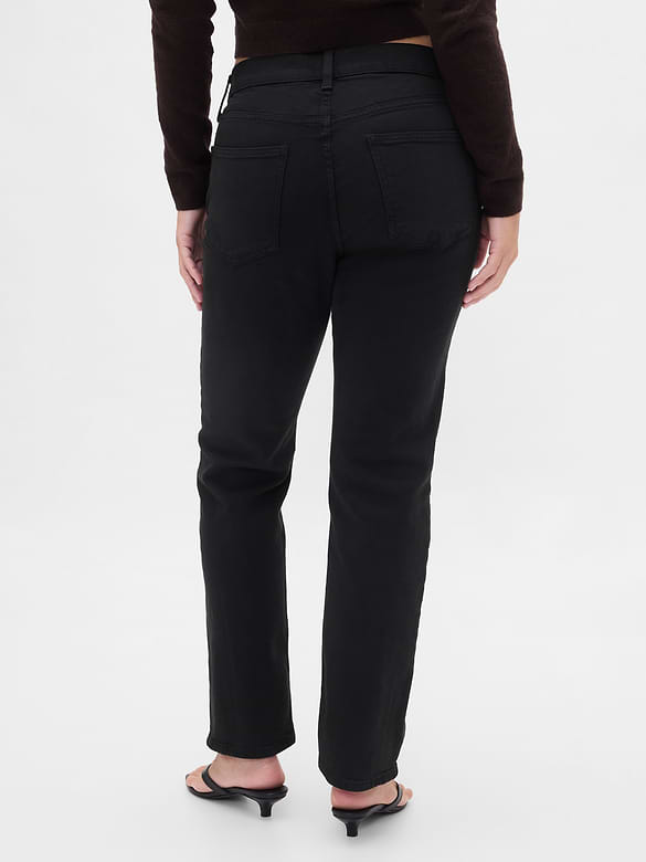 High Rise '90s Slim Straight Jeans