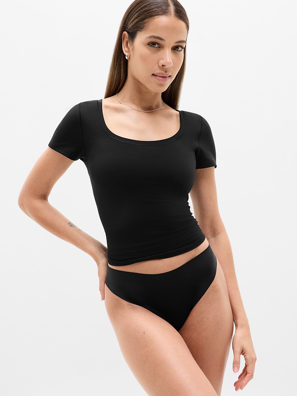 Sleek Form No Show Thong Underwear 3-Pack