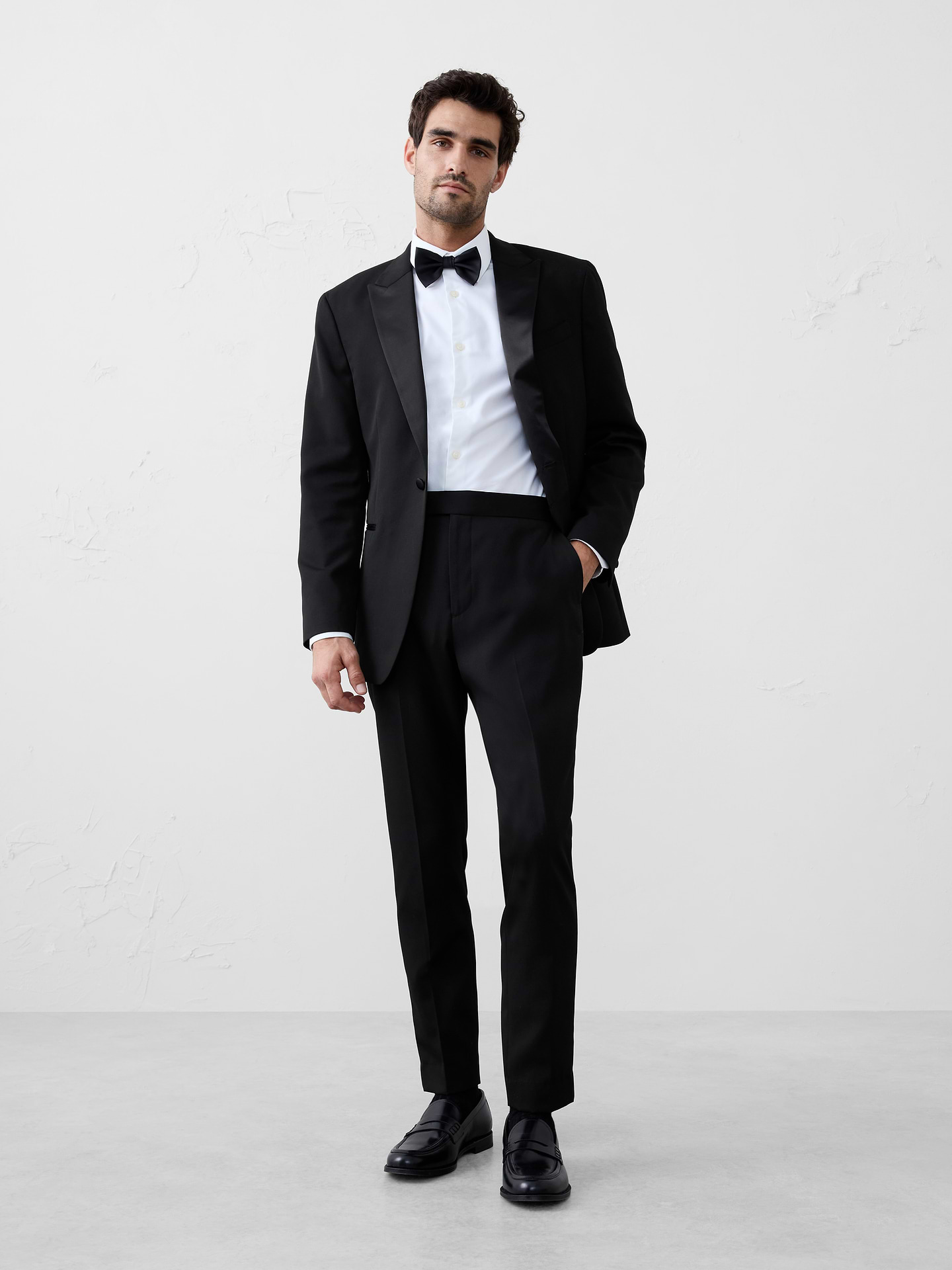 Image number 1 showing, Luxe Tuxedo Suit Trouser