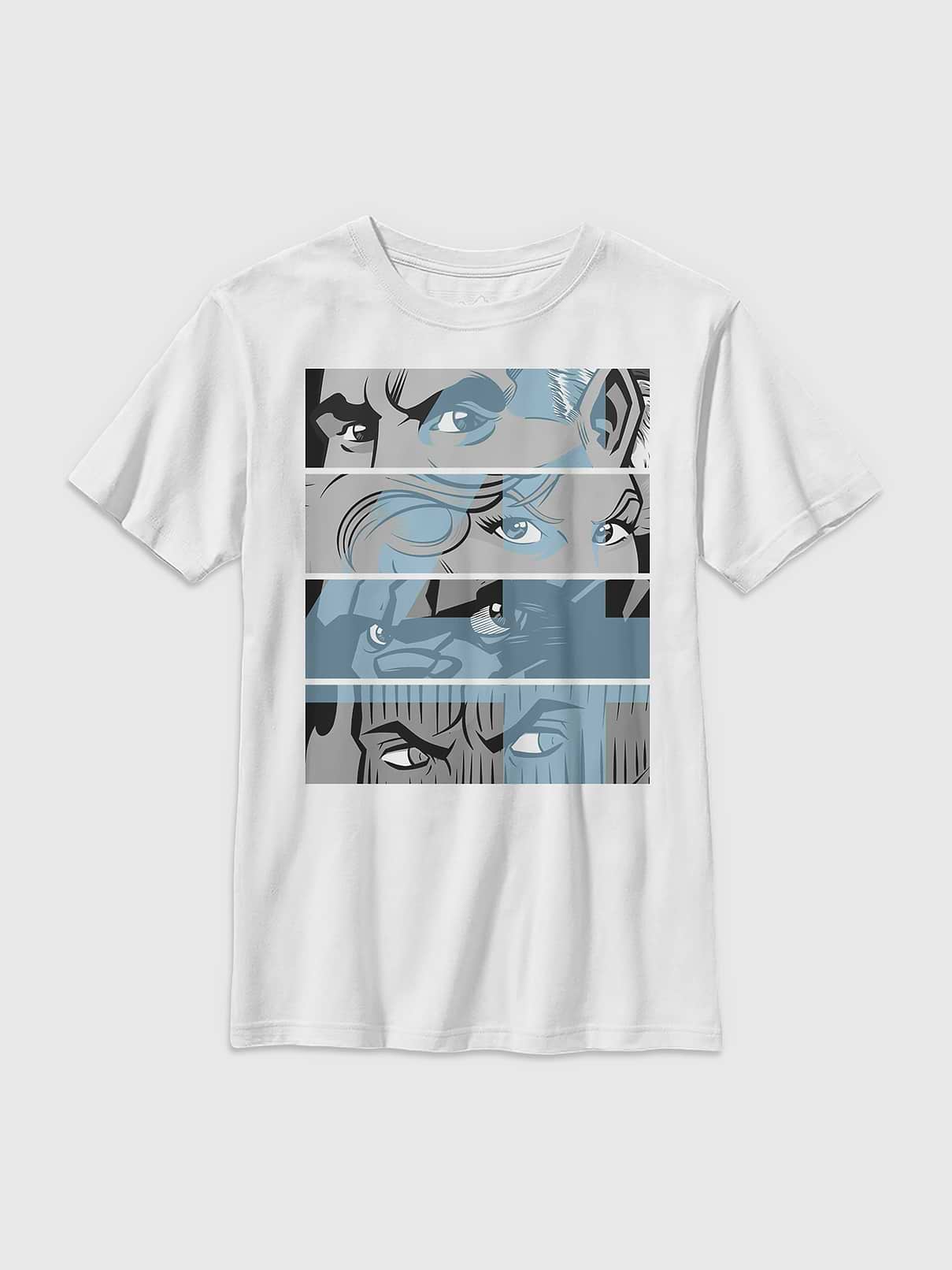 Image number 1 showing, Fantastic Four Classic Gender-Neutral Graphic T-Shirt for Kids