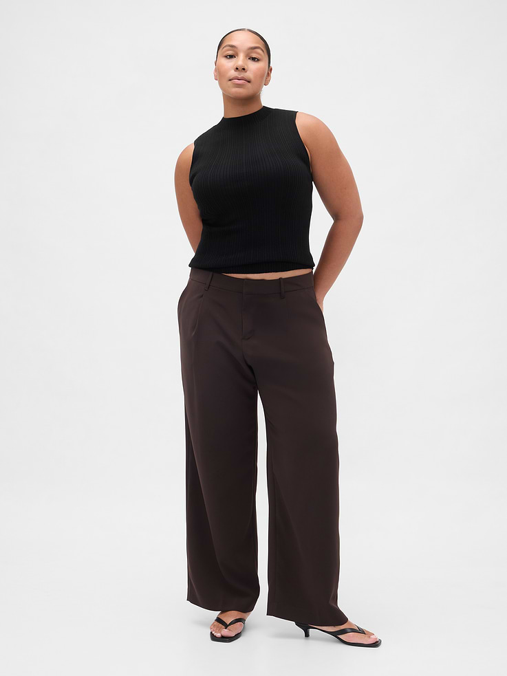 Image number 5 showing, 365 Low Rise Pleated Wide-Leg Trousers