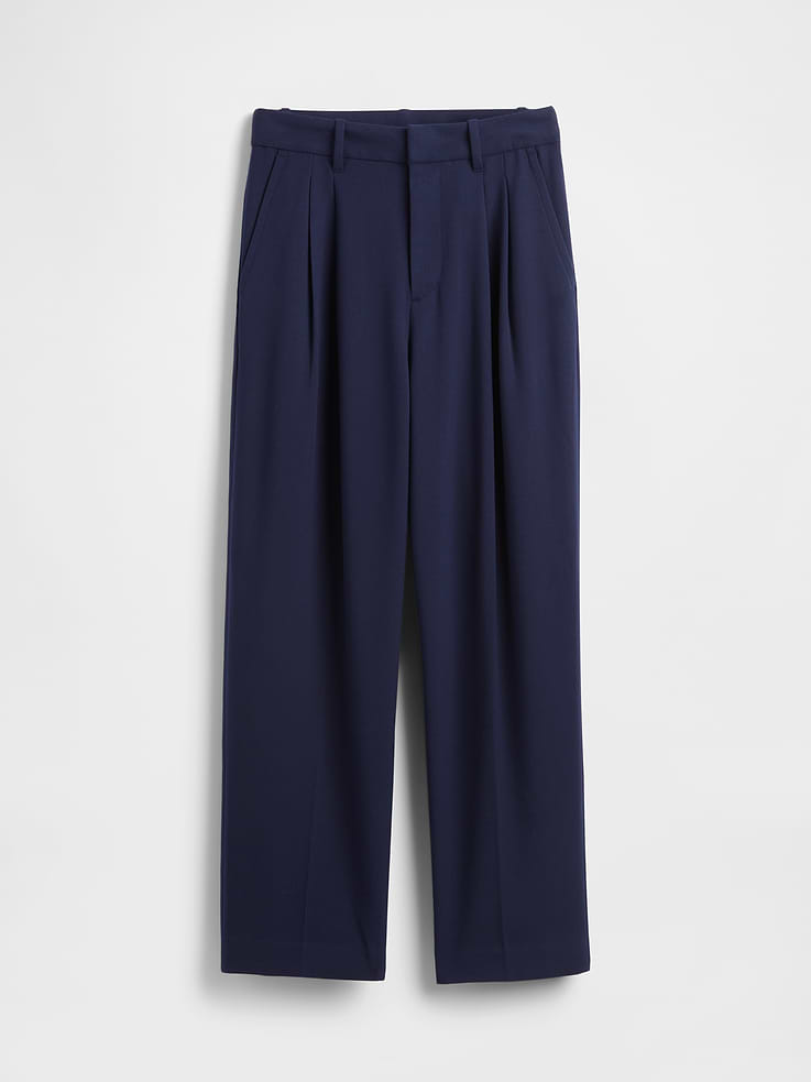 Image number 7 showing, 365 High Rise Brushed Twill Taper Ankle Trousers