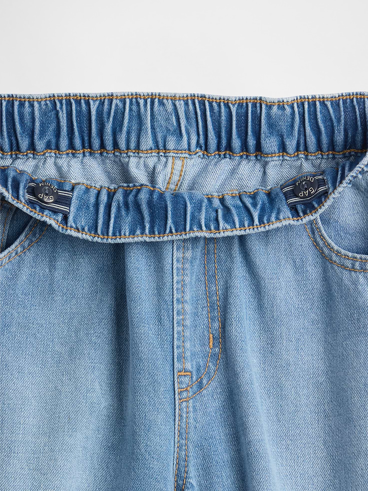 Image number 6 showing, Kids High Rise Easy Barrel Jeans