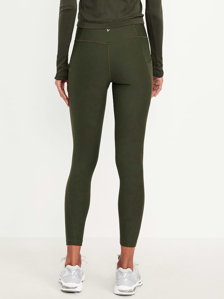 Image number 2 showing, High-Waisted PowerSoft 7/8 Pocket Leggings