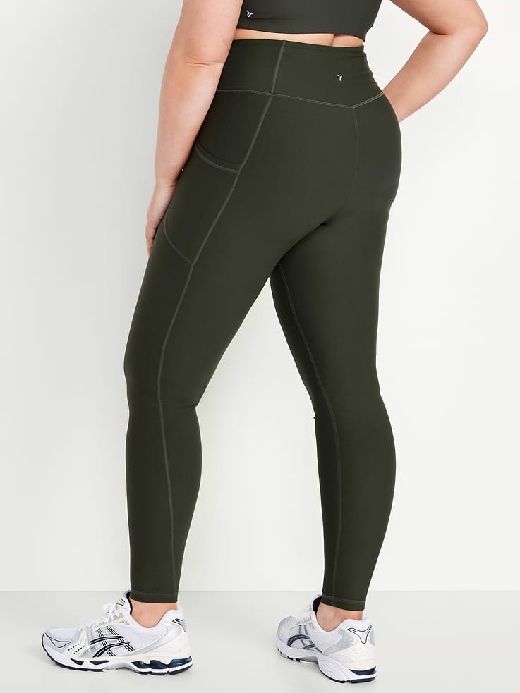 L'image numéro 7 présente Legging PowerSoft pleine longueur à poche à taille haute
