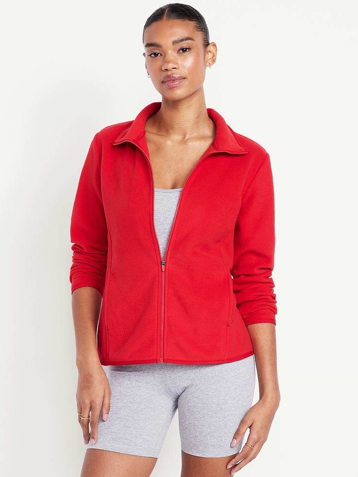 Image number 1 showing, Performance Microfleece Full-Zip Jacket