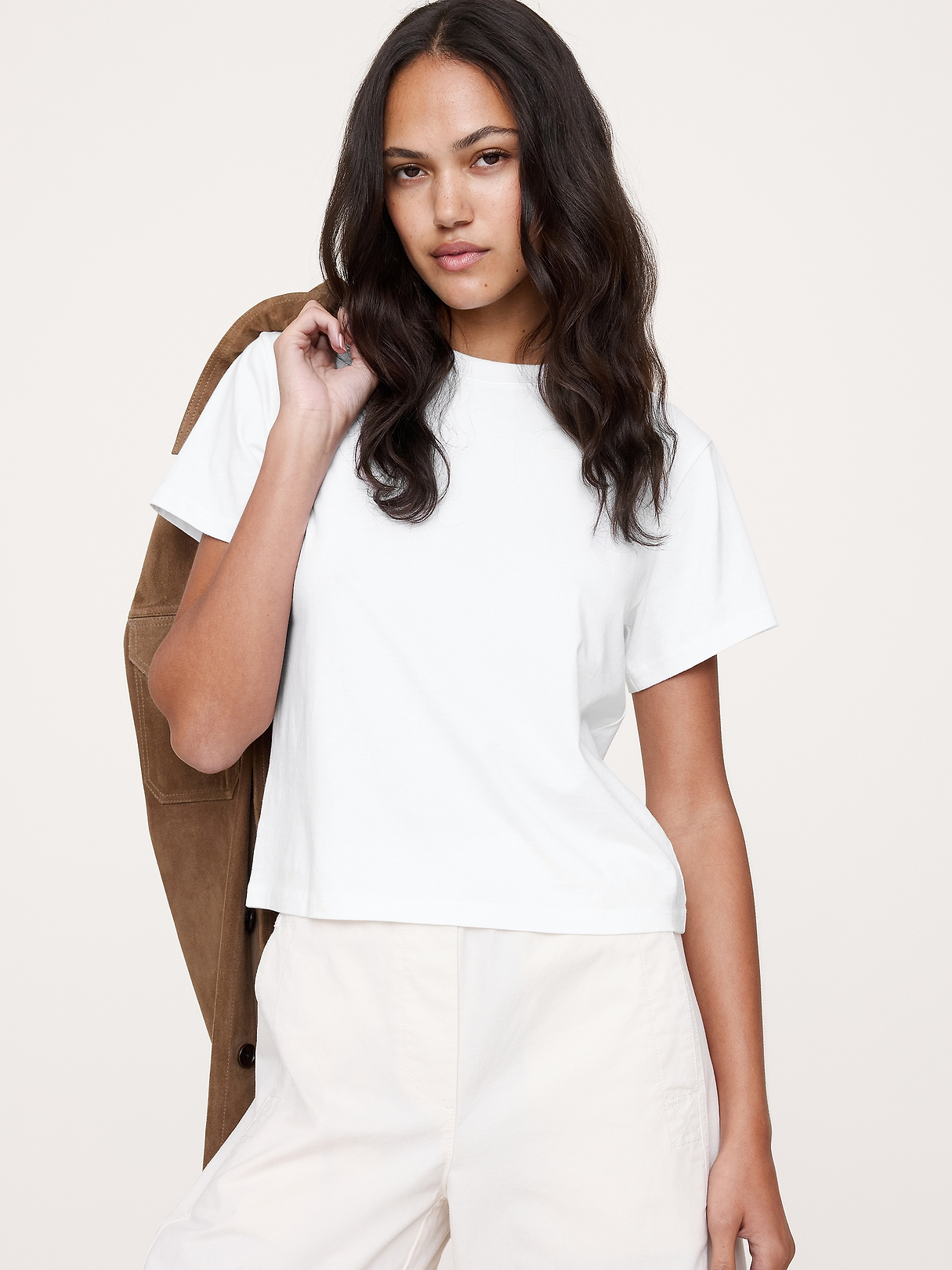 tanaページ Vintage Cotton Crew-Neck T-Shirt | Banana Republic