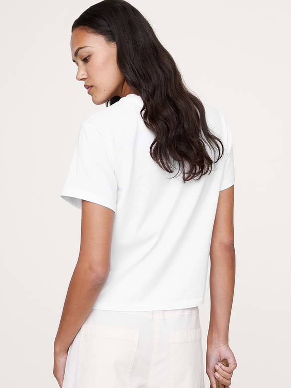 Vintage Cotton Crew-Neck T-Shirt