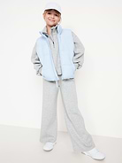 Image number 3 showing, High-Waisted Bounce Fleece Wide-Leg Sweatpants for Girls