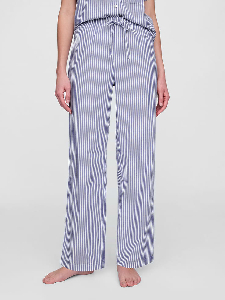 Image number 3 showing, Poplin PJ Pants