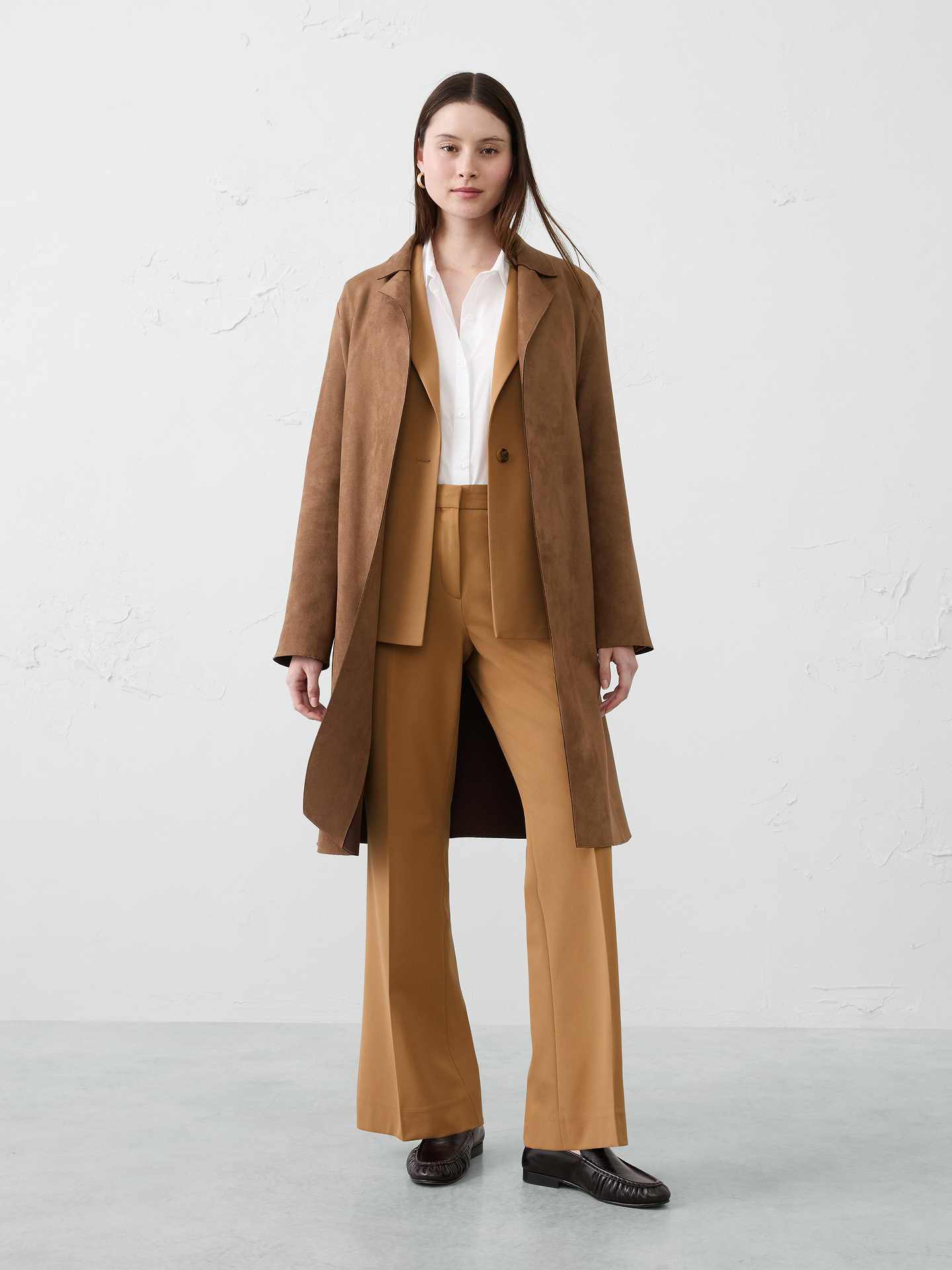 Image number 1 showing, Bootcut High-Rise Sculpted Easy Trouser