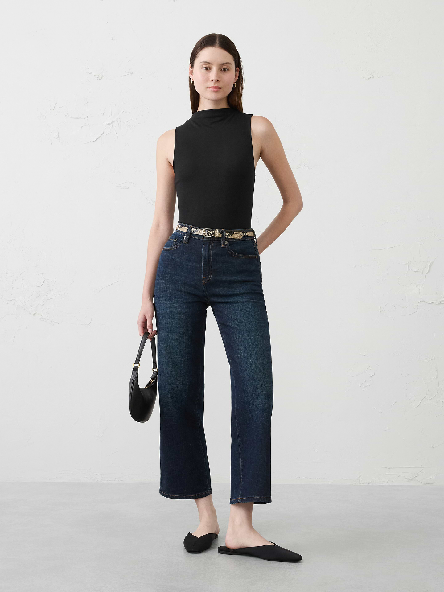 Image number 1 showing, Soft Luxe Mock-Neck Top