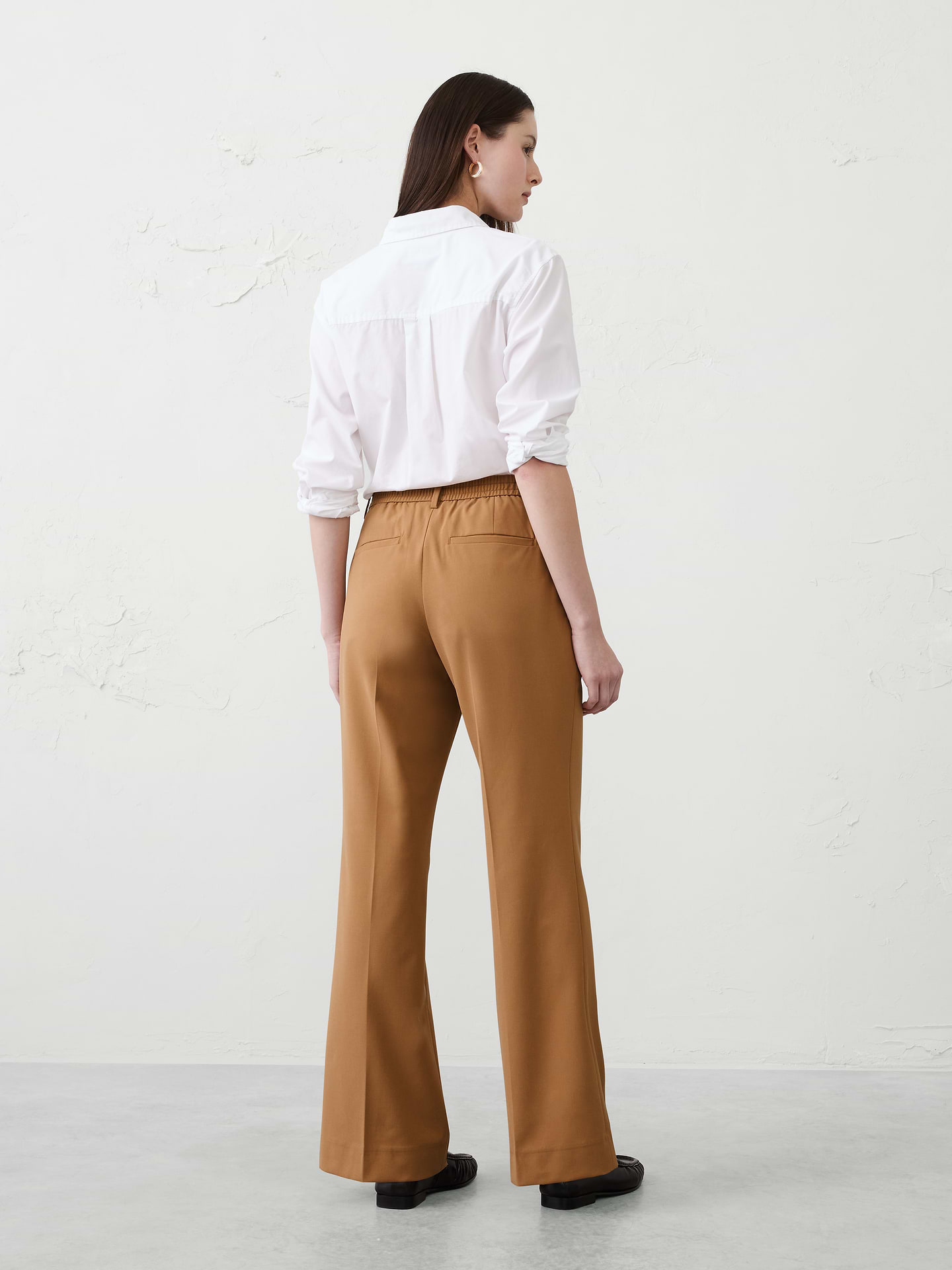 Image number 2 showing, Bootcut High-Rise Sculpted Easy Trouser