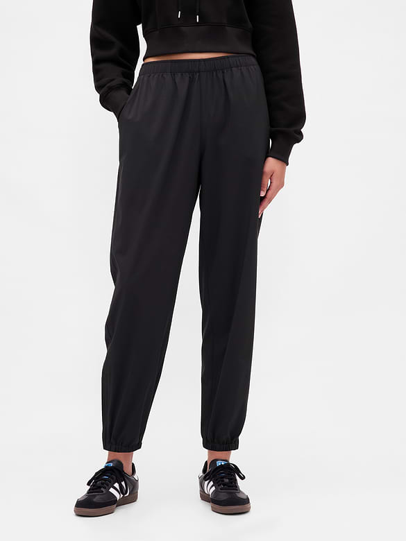 GapFit Tech High Rise Zip-Hem Joggers