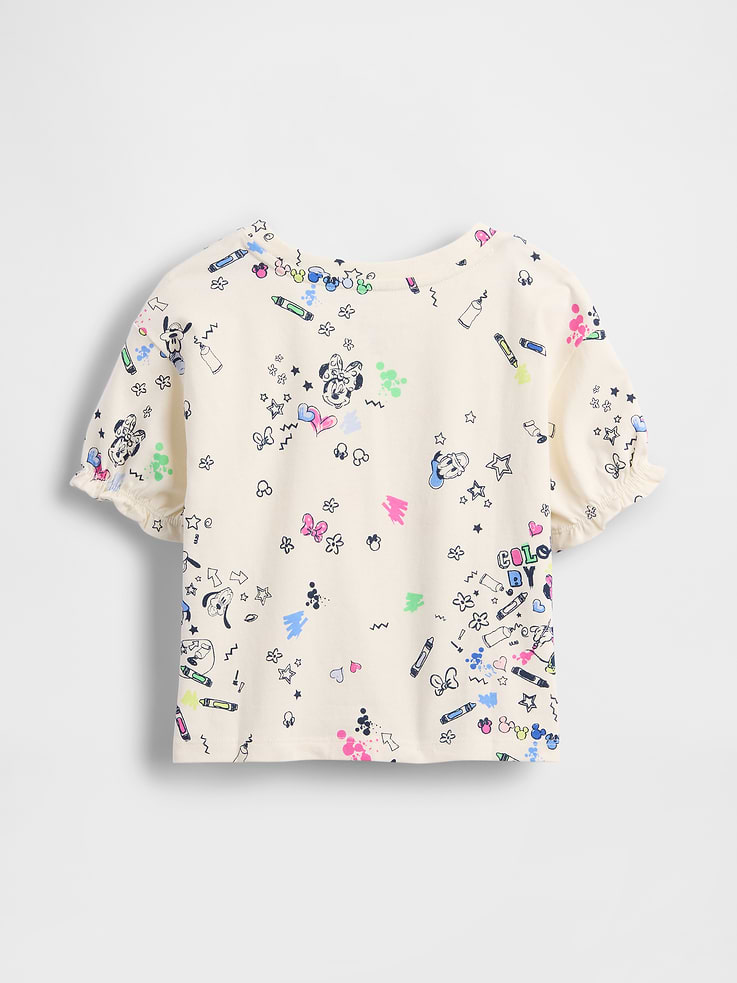 Image 3 of 3, Gap × Disney Baby & Toddler Ruffle-Sleeve T-Shirt
