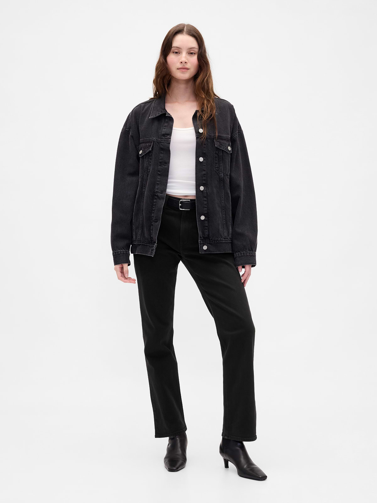 High Rise '90s Slim Straight Jeans