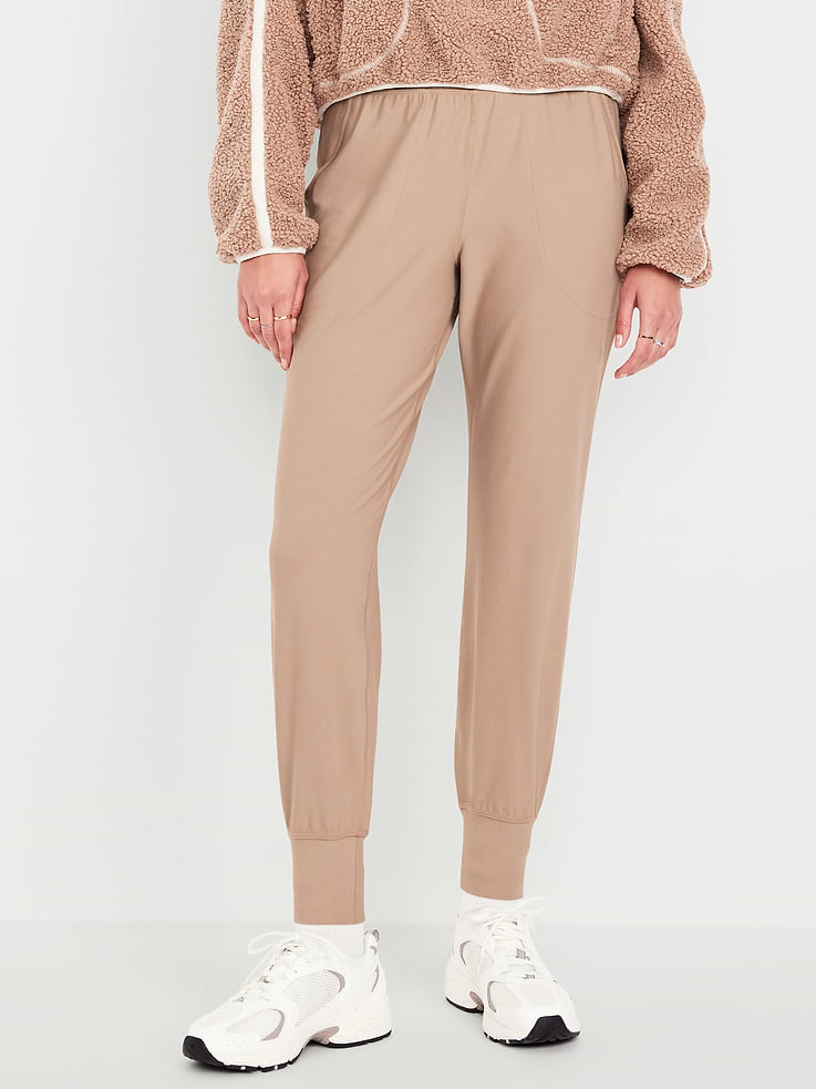 Image number 1 showing, High-Waisted PowerSoft Pocket Joggers