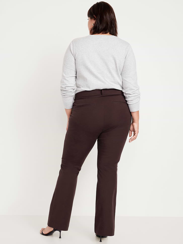 Image number 8 showing, High-Waisted Pixie Flare Pants