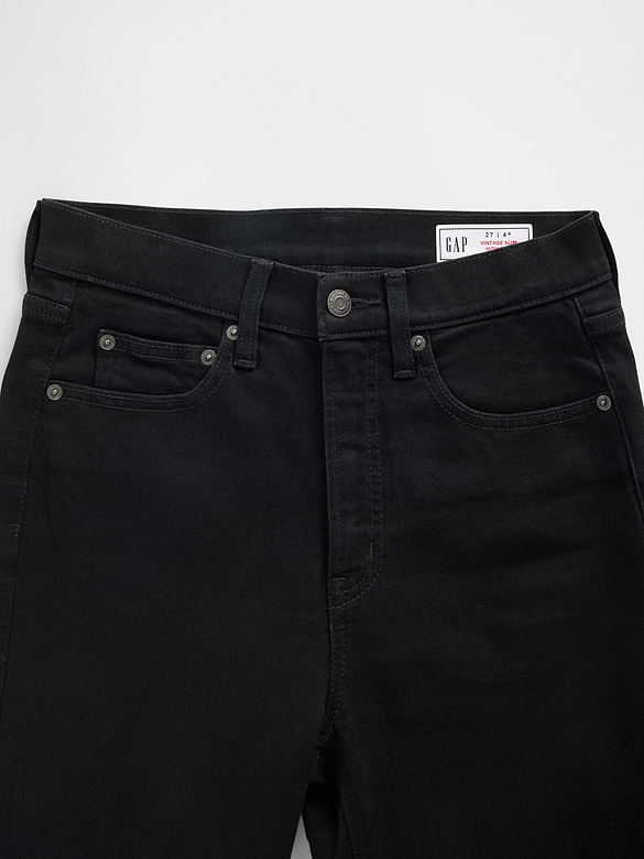 High Rise Vintage Slim Jeans