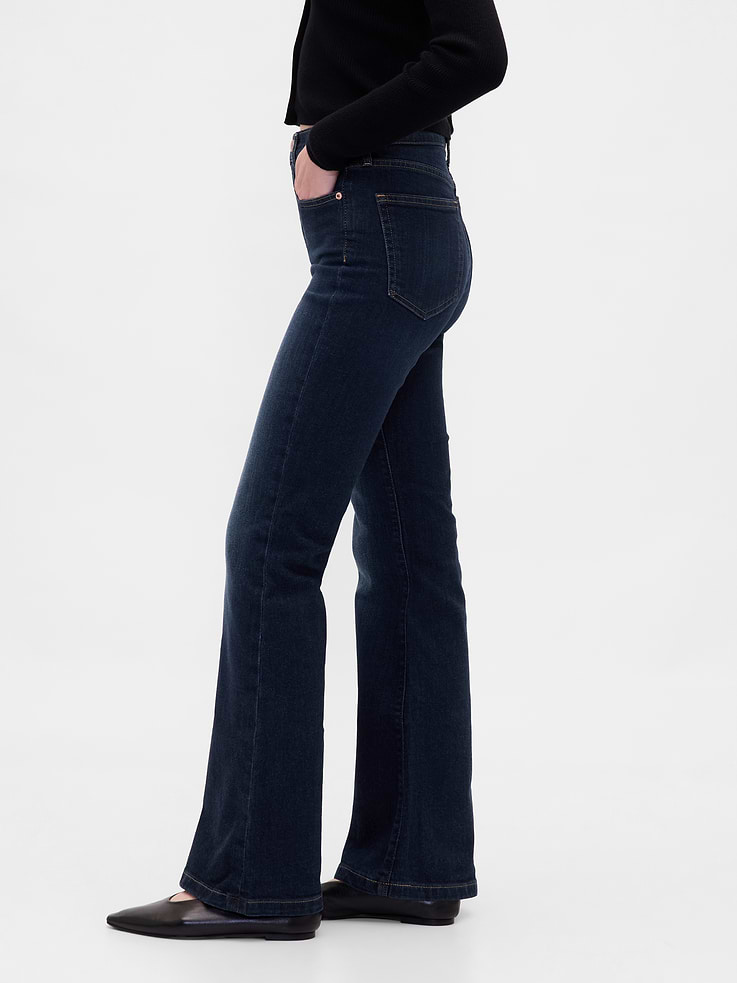 Image number 3 showing, High Rise '70s Flare Jeans