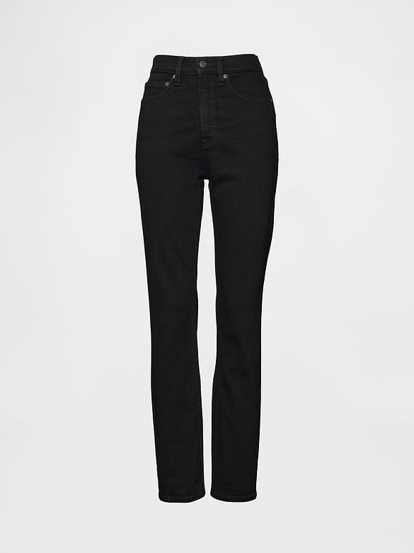 High Rise Vintage Slim Jeans