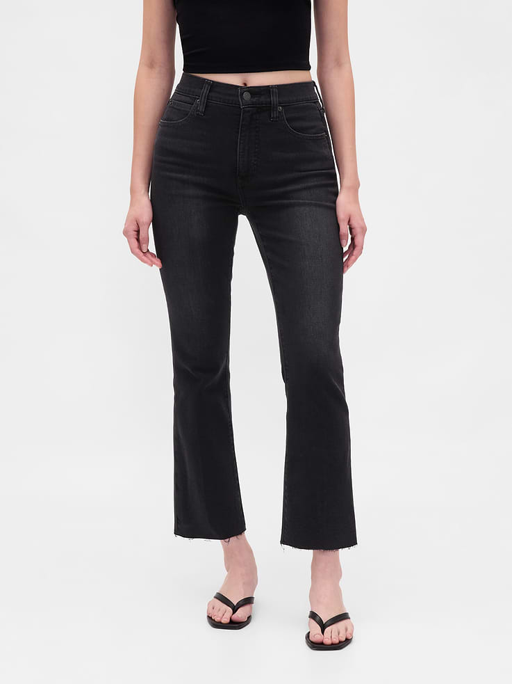 Image number 2 showing, High Rise Kick Flare Jeans