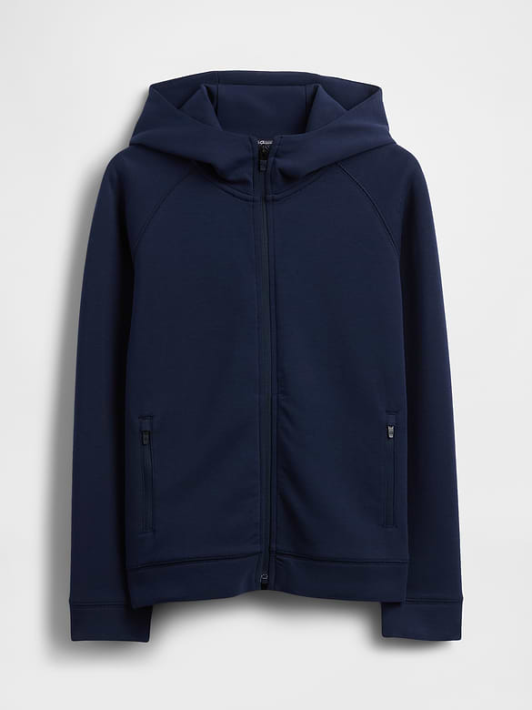 Kids GapFit Tech Quick-Dry Zip Hoodie