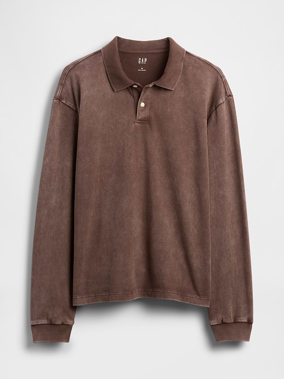 Heavyweight Jersey Polo Shirt